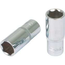 1/4" Douilles 6 pans CHROMEplus, longues, 13/32"