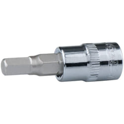 Ks Tools 1/4' chrome bit socket hexagonale, 10mm
