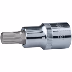 XZN® Carré d'entraînement intérieur selon DIN 3120 / ISO 1174 avec encoche pour verrouillage par bille avec embout tournevis  ...