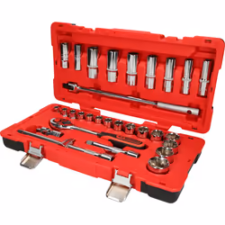 KS Tools 958.0630, Ensemble de douilles, 1/2", Impérial, 30 tête(s), Sulfate de chondroïtine, 5,87 kg