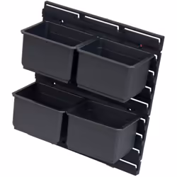 Plateau pour fixation verticale inclus Matière plastique Utilisation : caisse SCM, taille L (850.0374) - Code EAN: 4042146787 ...