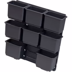 Plateau pour fixation verticale inclus Matière plastique Utilisation : caisse SCM, taille L (850.0374) - Code EAN: 4042146787 ...