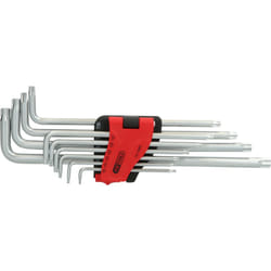 Kstools - Jeu de clés mâles coudées Torx, extra longues, 10 pcs