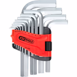 Kstools - Jeu de clé mâle, 6 pans, 14 pcs1,5-19mm