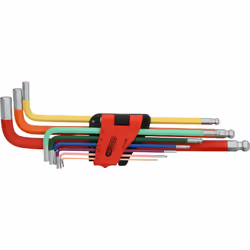 KS Tools 151.4420, 9 pièce(s), Acier, Chrome, DIN ISO 2936, 560 g
