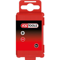 1/4' Embouts de vissage phillips, 75mm, PH00, pack de 5