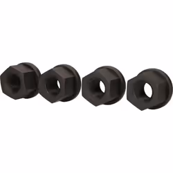 KS Tools 460.4134, Écrou borgne, Noir, M22, 875 g, 1 pièce(s)