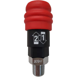 Coupleurs rapides filetés mâle 3/8'' - L.44mm