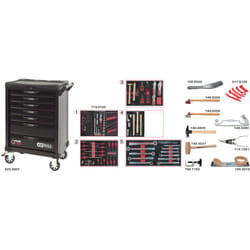 Ks Tools - Servante One by One 7 tiroirs spéciale carrosserie, 177 pcs - 823.7177