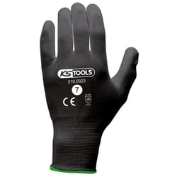 Boîte de 12 paires de gants ks tools - Microfibres - Noir - Taille s - 310.0323 - Noir