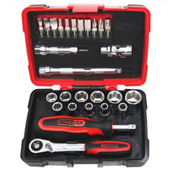 Coffret de douilles et accessoires ultimate® 1/4'', 27 pièces