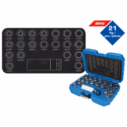 Brilliant Tools BT691230, Ensemble de douilles, 21 tête(s)