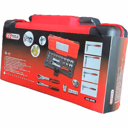 Coffret de douilles traversantes TRIPLEplus® 3/8'' - 1/2'' - 10 à 24 mm