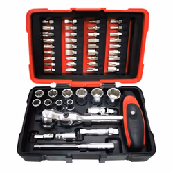KS Tools 922.0651, Ensemble de douilles, 1/4", 880 g