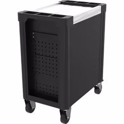 PERFORMANCEplus P10 Chariot d'atelier NOIR/ROUGE avec 8 tiroirs