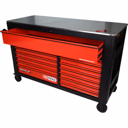 Kstools - PERFORMANCEplus P45 Chariot d'atelier noir/rouge avec 14 tiroirs - Vue supplémentaire 2