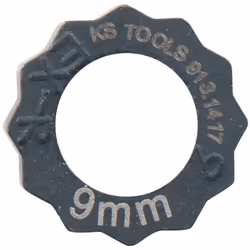 Extracteur d’écrous, 9 mm Poids 2 Taille de l'emballage 1 Taille du profil 8 mm