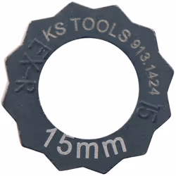 Extracteur d’écrous, 15 mm Poids 6 Taille de l'emballage 1 Taille du profil 15 mm