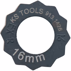 Extracteur d’écrous, 16 mm Poids 7.5 Taille de l'emballage 1 Taille du profil 18 mm