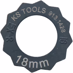 Extracteur d’écrous, 18 mm Poids 10 Taille de l'emballage 1 Taille du profil 18 mm