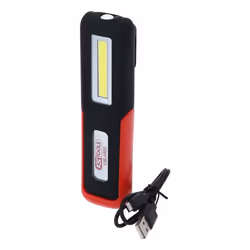 KS Tools 150.4495, Lampe torche, Noir, Rouge, Acrylonitrile-Butadiène-Styrène (ABS), Caoutchouc, IP20, -17 - 55 °C, LED