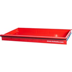 Tiroir avec site Web et guidage à billes pour servante d'atelier P25, 755x398x65 mm