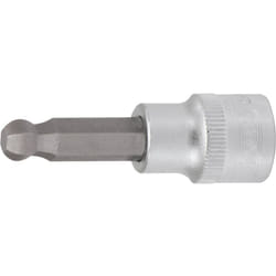 1/4' Douilles tournevis 6 pans intérieur à tête sphérique, 6 mm