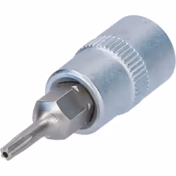 1/4 Douilles tournevis 5 pans percé, TS8