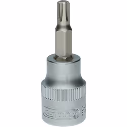 RIBE® Carré d'entraînement intérieur selon DIN 3120 / ISO 1174 avec encoche pour verrouillage par bille avec embout tournevis ...