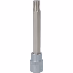 RIBE® Carré d'entraînement intérieur selon DIN 3120 / ISO 1174 avec encoche pour verrouillage par bille Version longue avec e ...