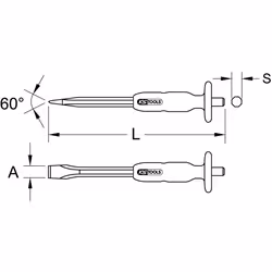 KS Tools 156.0252 burin