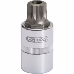 XZN® Carré d'entraînement intérieur selon DIN 3120 / ISO 1174 avec encoche pour verrouillage par bille Version longue avec em ...