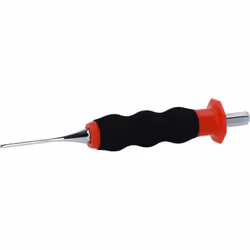 Pointe en acier trempé Tranchant réaffûtable Polie à blanc Chrome-Molybdène Longueur totale L1 en mm 140,0 Attribut de foncti ...