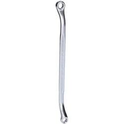 Clé polygonale double, légèrement coudée, 6x7 mm