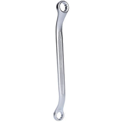 Clé polygonale double, légèrement coudée, 12x13 mm