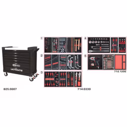 KS Tools 825.7331, Noir, 141,6 kg
