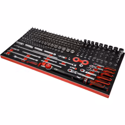 Brilliant Tools - ks tools scs 1/4'+3/8' Module de douilles, 213 pcs, modules système 1.1/3 ( 813.0213 ) - Vue supplémentaire 2