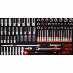 KS Tools 813.0086, Ensemble de douilles, 86 tête(s), 13,4 kg