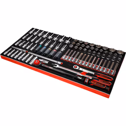 Kstools - scs 1/2 Module de douilles, 86 pcs, modules système 1.1/3