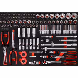 KS Tools 811.0111, Ensemble de douilles, 111 tête(s), 7,75 kg
