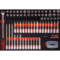 KS Tools 811.1111, Ensemble de douilles, 111 tête(s), 8,86 kg