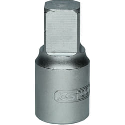 Kstools - 3/8' Douille de vidange 4 pans, 12 mm