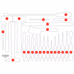 KS Tools 811.0022-97, 1 pièce(s), 200 g