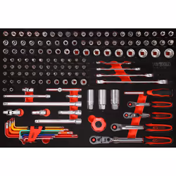 KS Tools 811.0140, Ensemble de douilles, 140 tête(s), 5,23 kg