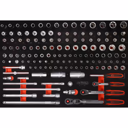 KS Tools 811.1142, Ensemble de douilles, 142 tête(s), 6,73 kg