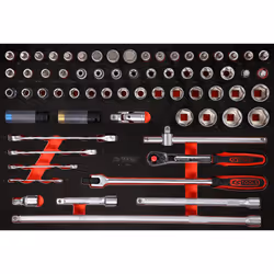 KS Tools 811.0066, Ensemble de douilles, 66 tête(s), 8,23 kg
