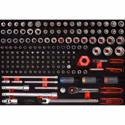 KS Tools 811.0167, Ensemble de douilles, 167 tête(s), 9,73 kg