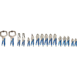 Pinces de verrouillage / Jeu de pinces étaux, 16 pcs