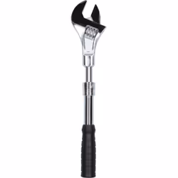 Réglage d'ouverture par molette Longueur extensible de 380 à 520 mm Bague de verrouillage à bille Longueur réglable sur 5 pos ...
