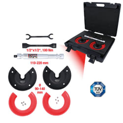 Kstools - Jeu de compresseurs de ressorts télescopiques pour ressorts intérieurs pour Audi et Seat, 11 pcs